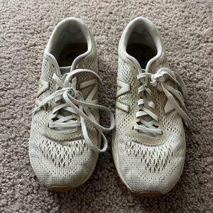 New balance tan sneakers